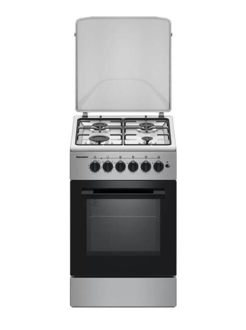 Hausmeister HM5020ML inox,kombinált tűzhely