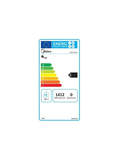 Midea D50-15FG 1500W 50L Vízmelegítő