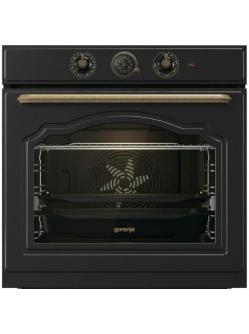 Gorenje BOS67372CLB fekete rusztikus Beépíthető sütő