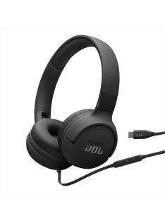 JBL T520CBLK USB-C-s Fejhallgató