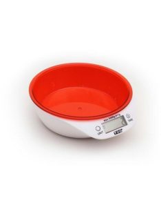TOO KBSC300R Piros tálas konyhai mérleg