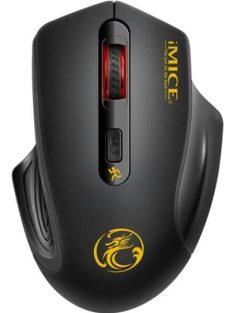 Imice E-1800  USB fekete vezeték nél.optikai egér