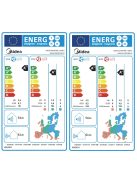 Midea GAIA 12HRFN8-I GREY GAIA GREY beltéri/ Midea GAIA 12HRFN8-O klíma